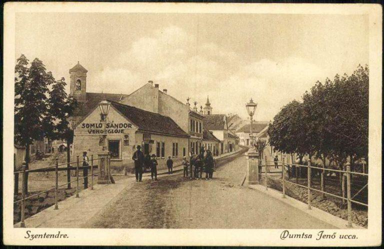 Szentendre 1945 előtti képeslapon (Forrás: Hungaricana)
